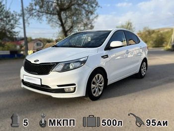 Киа Рио МКПП от 1600 руб/сутки - Аренда авто, прокат автомобилей (Екатеринбург)